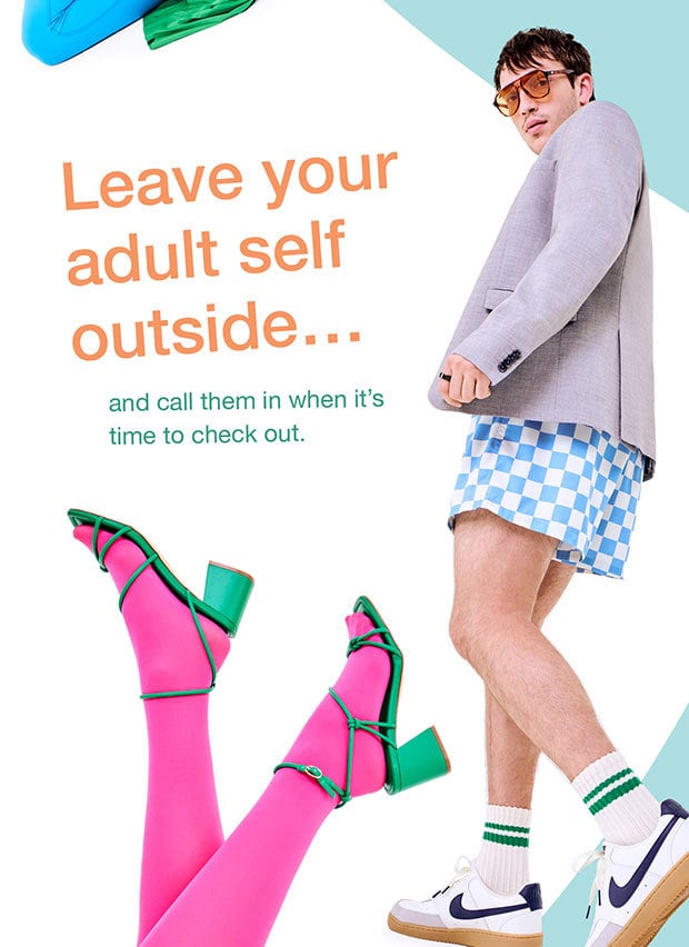 Leave your adult self outside