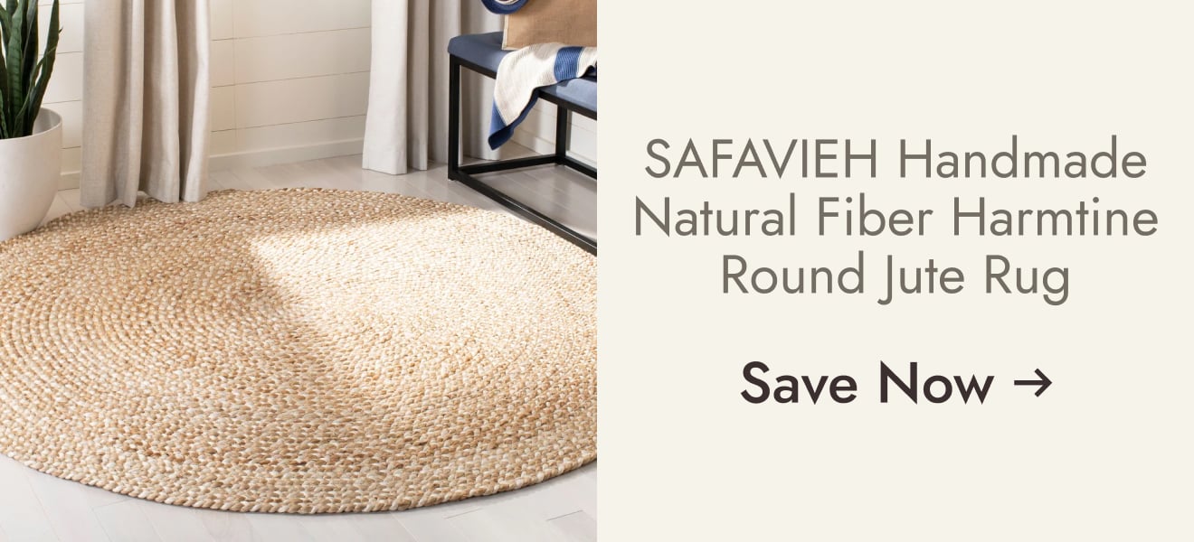 SAFAVIEH Handmade Natural Fiber Harmtine Round Jute Rug