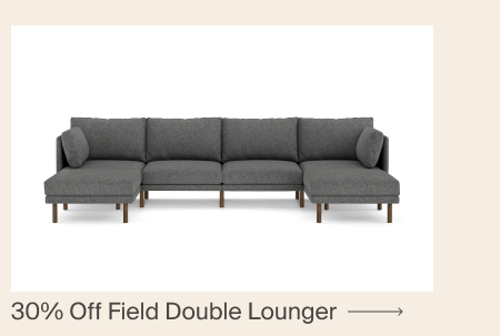 Field 6-Piece Sectional Double Lounger