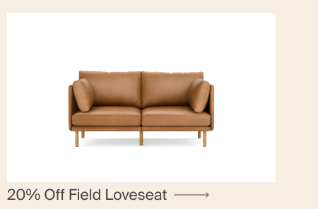 Field Leather 2-Piece Sofa