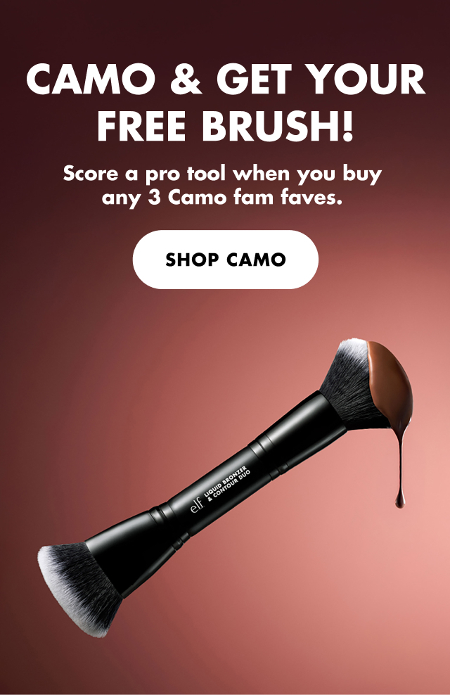 camo & get your free brush
