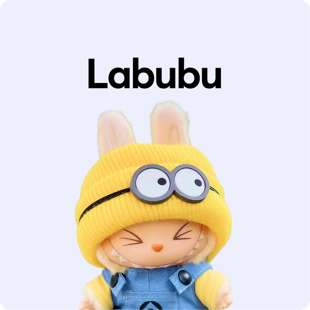 Labubu dolls purse stuffy