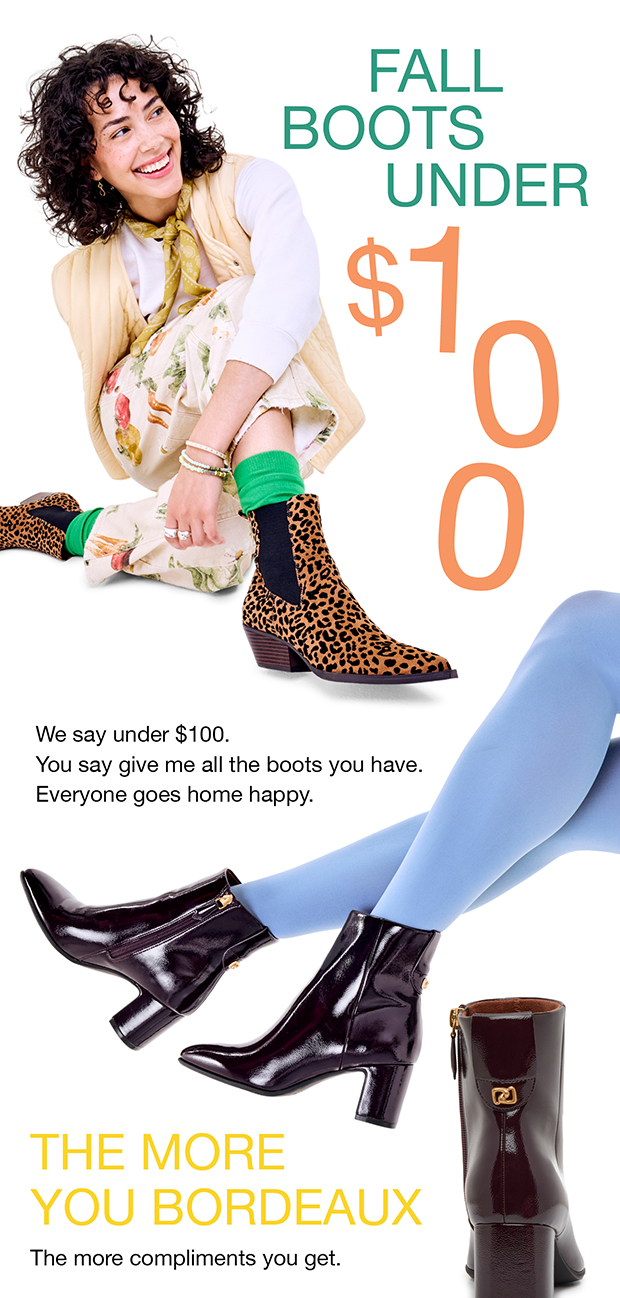 Fall boots under $100