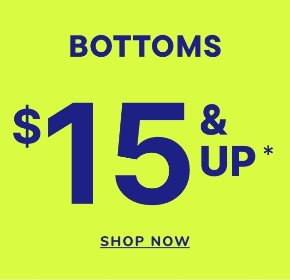 $15 & Up Uniform Bottoms