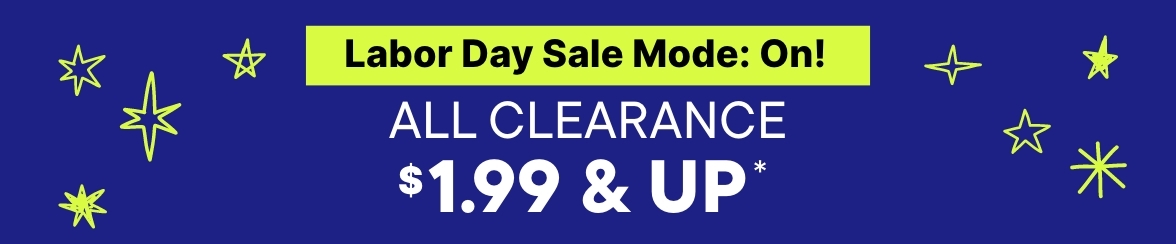 $1.99 & Up Clearance