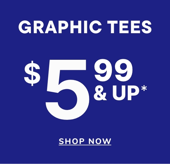 $6 & Up Graphic Tees