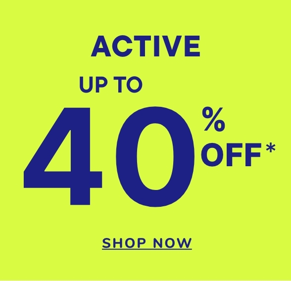 Up to 40% off Activewear