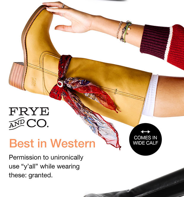 FRYE and CO. - Best in Western