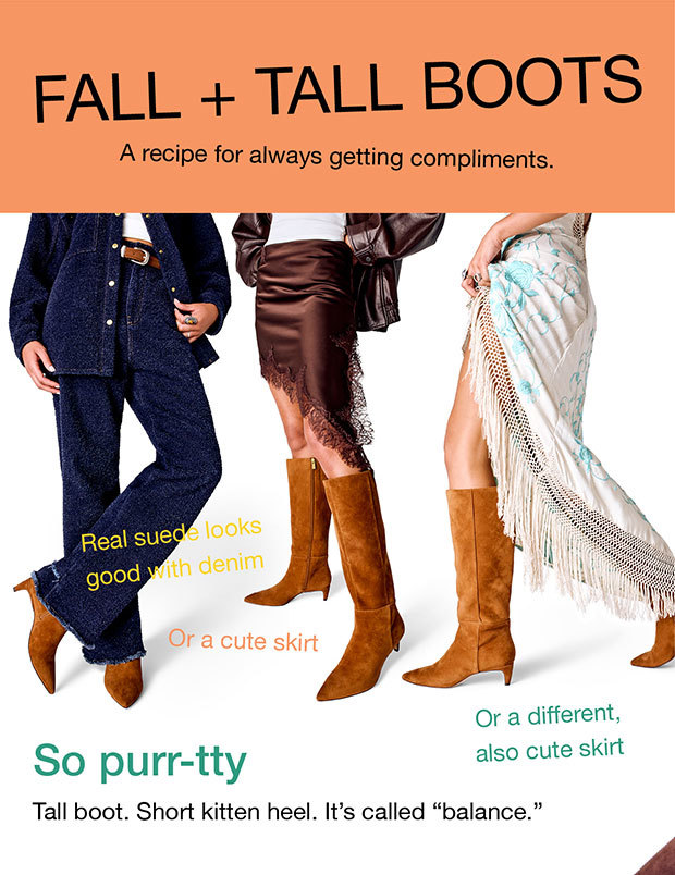 Fall + Tall Boots