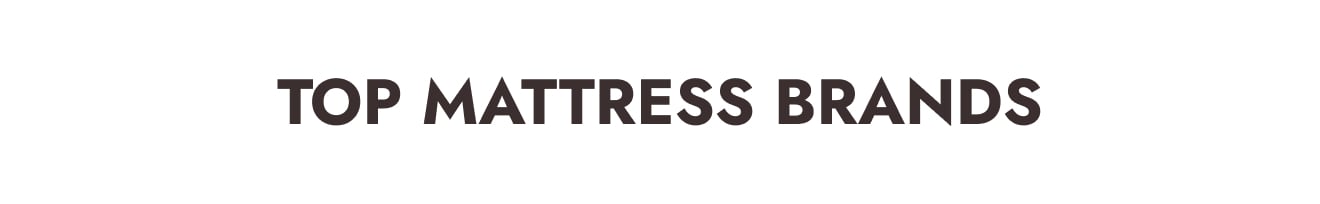 Up to 40% off top mattress brands