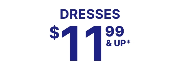 $11.99 & Up Dresses