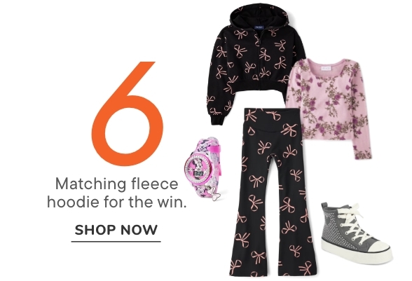 Matching Fleece Hoodie