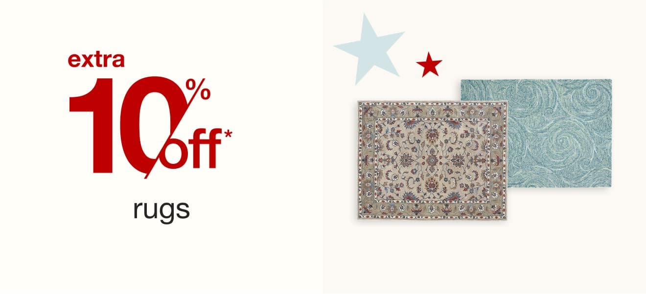 Extra 10% Off Rugs