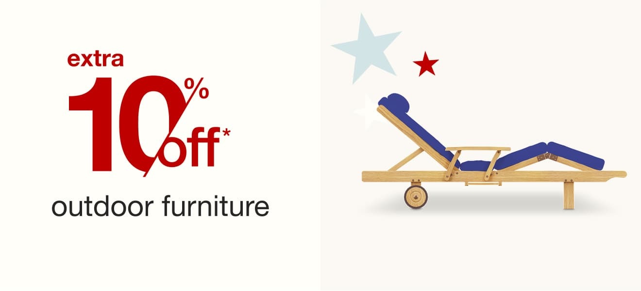Extra 10% Off Patio Furniture