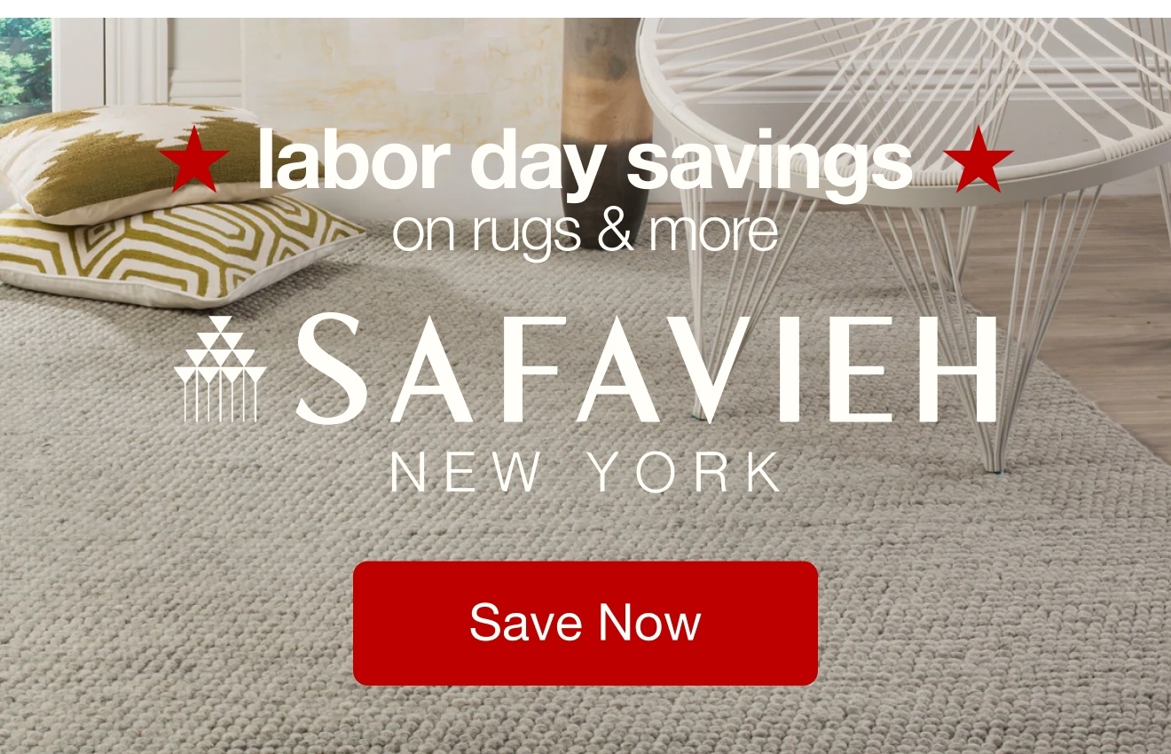 Safavieh: Big Labor Day Savings Rugs & More