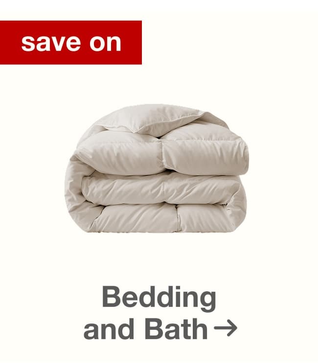 Shop Bedding and Bath on Sale