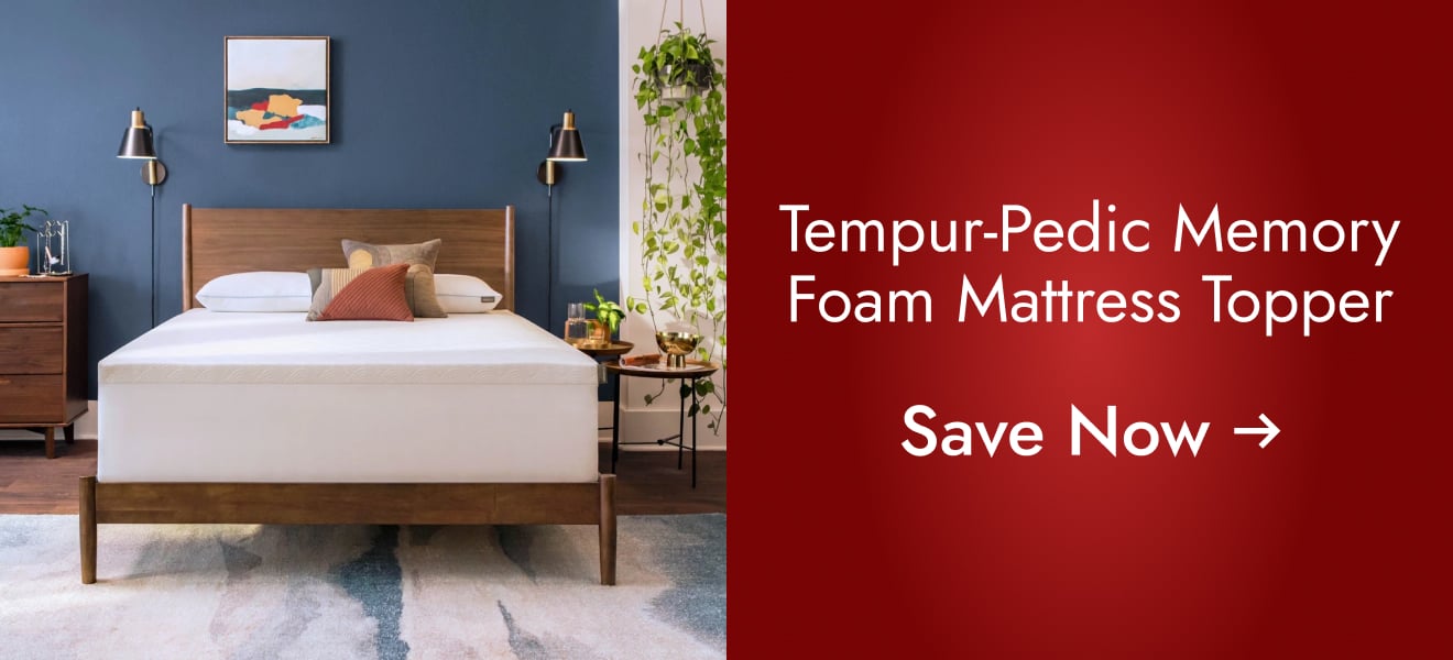 Tempur-Pedic Memory Foam Mattress Topper