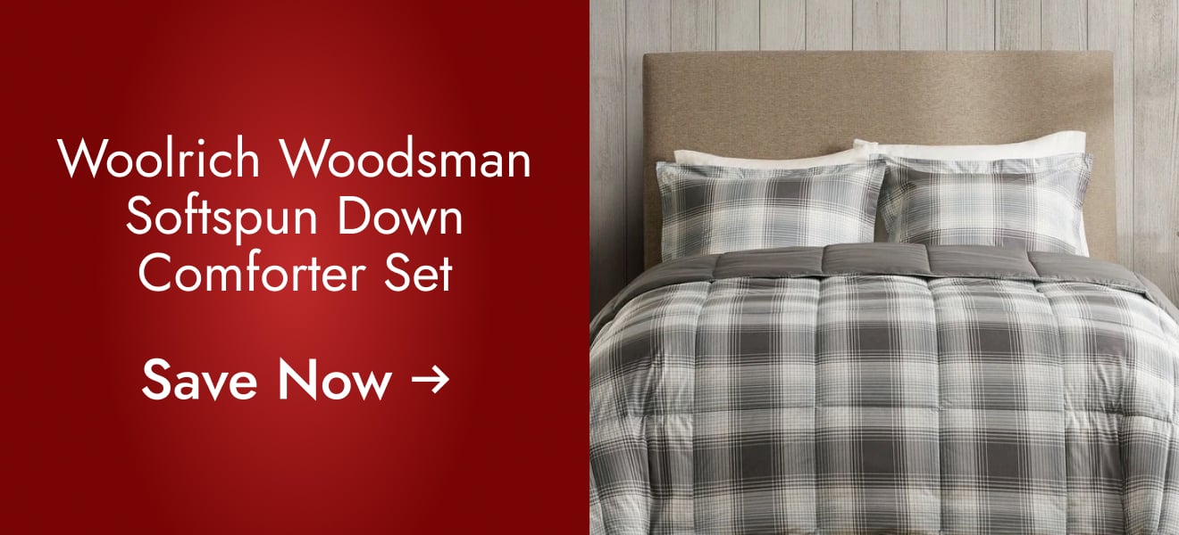 Woolrich Woodsman Softspun Down Alternative Comforter Set