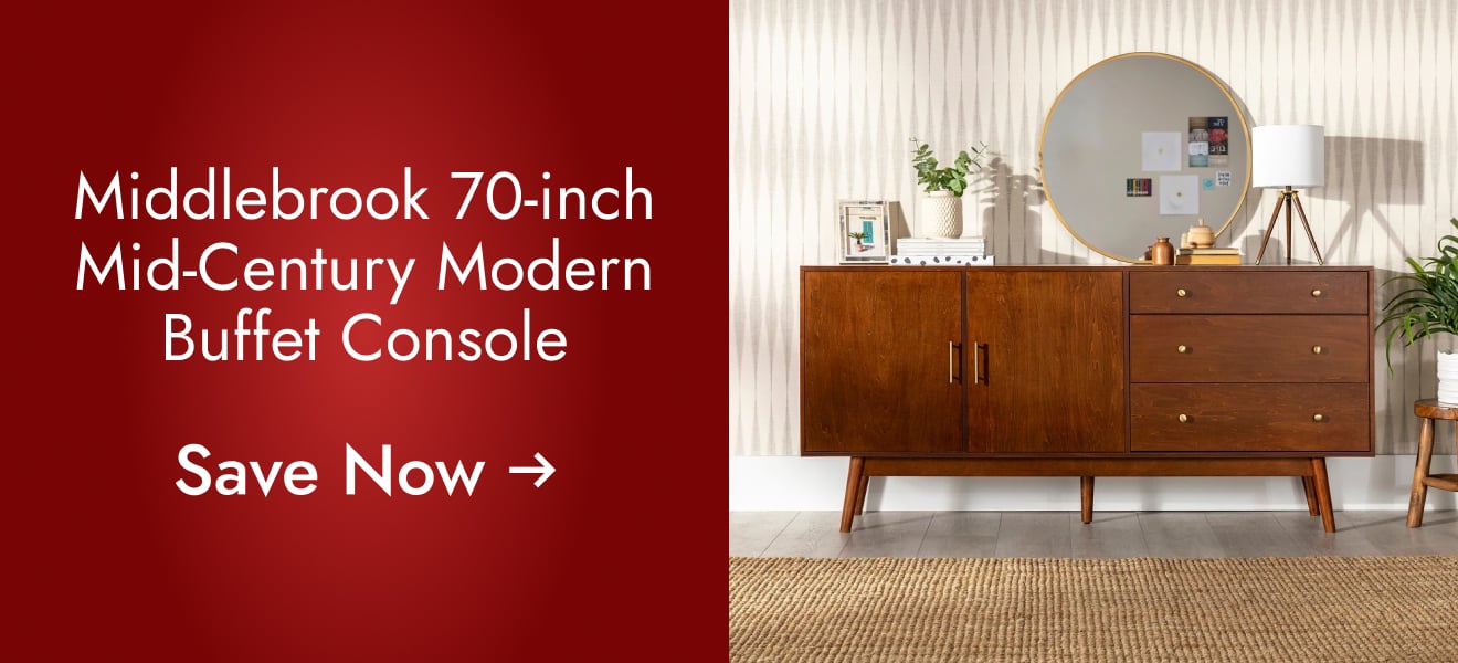 Middlebrook 70-inch Mid-Century Modern Buffet Console