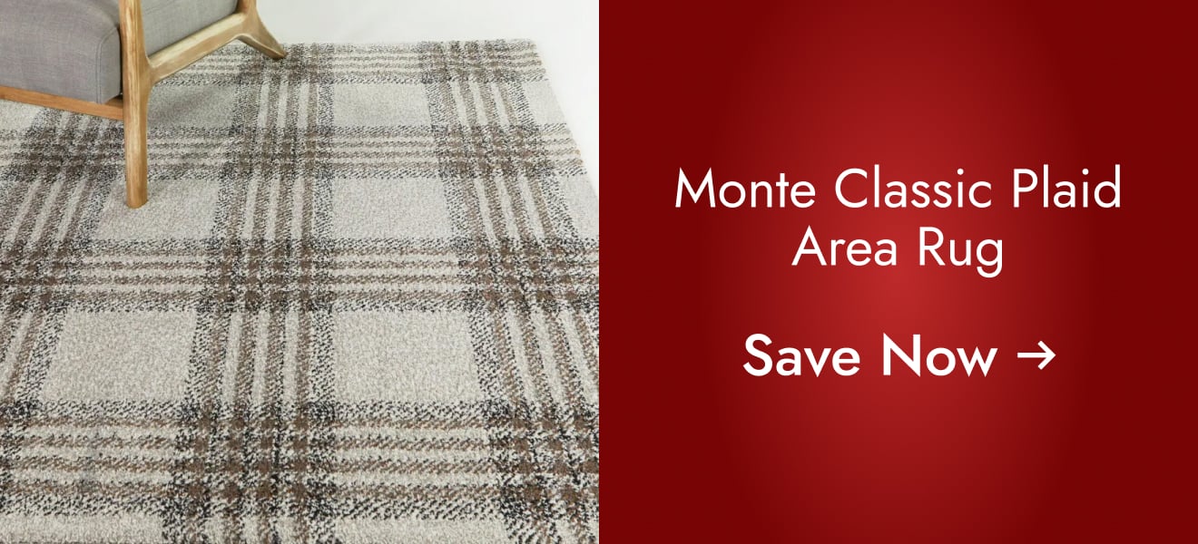 Monte Classic Plaid Area Rug