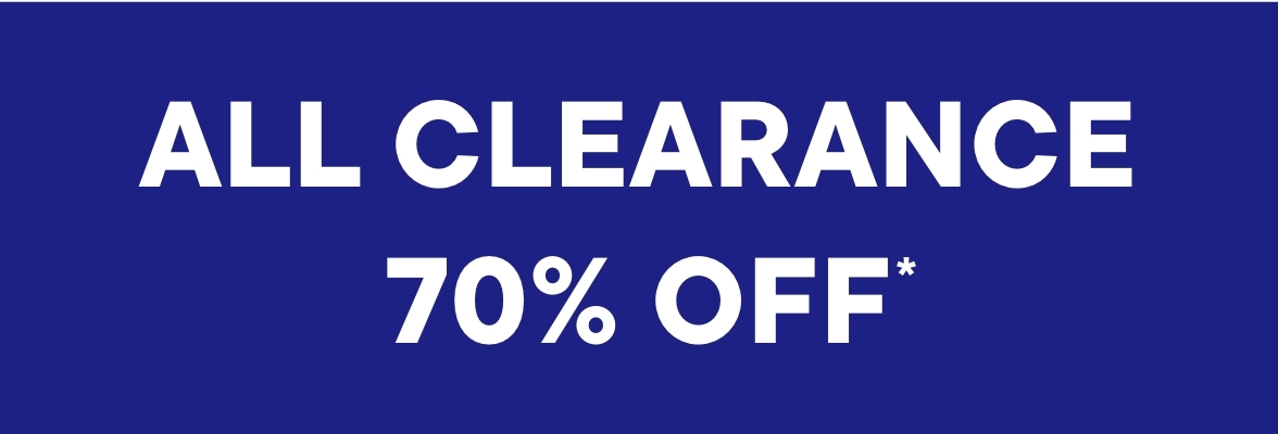 70% off Clearance