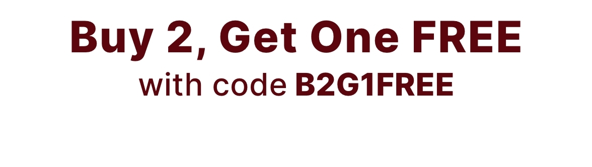 Buy 2 Accessories , Get One Free with code B2G1FREE