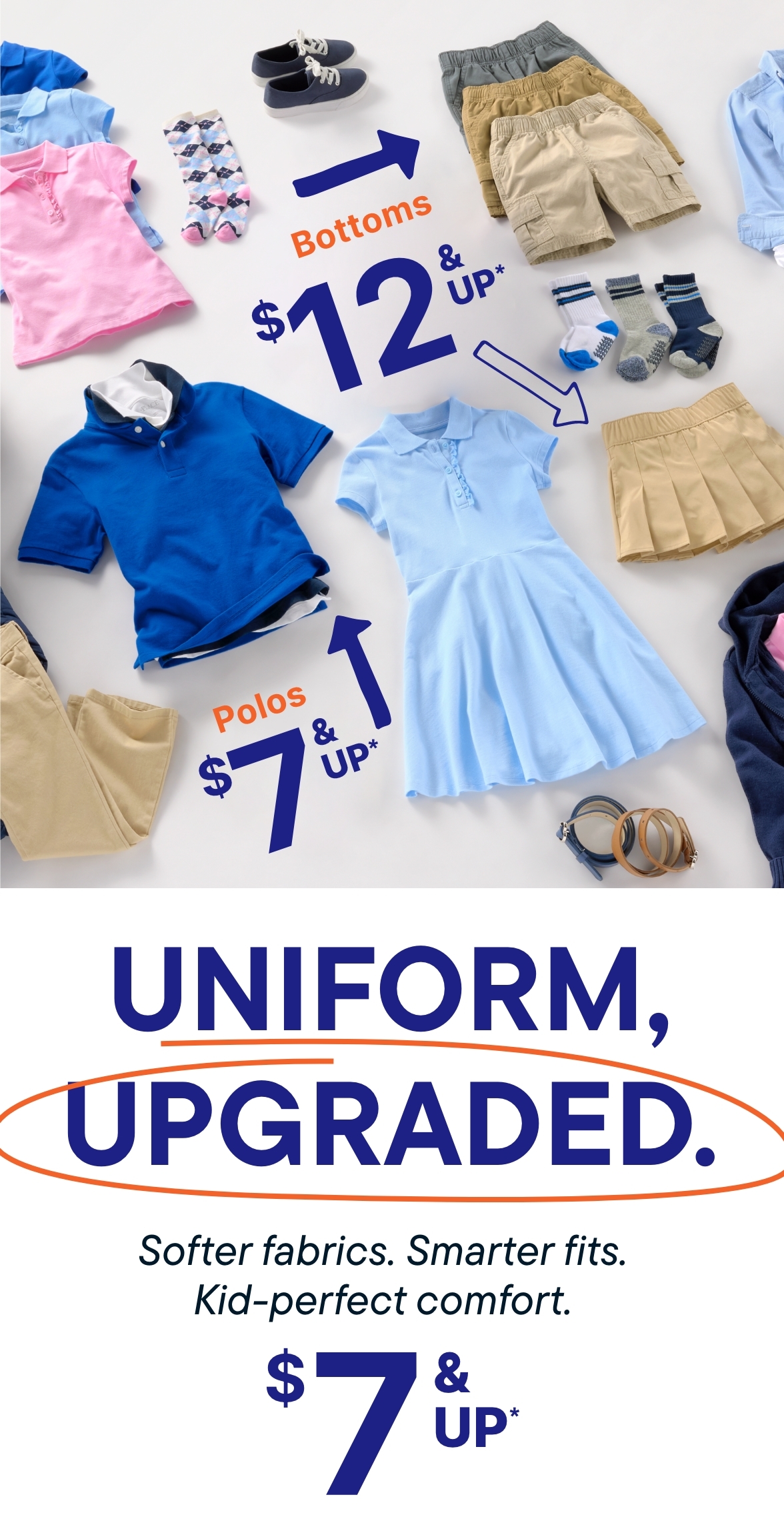 $7 & Uniform Essentials