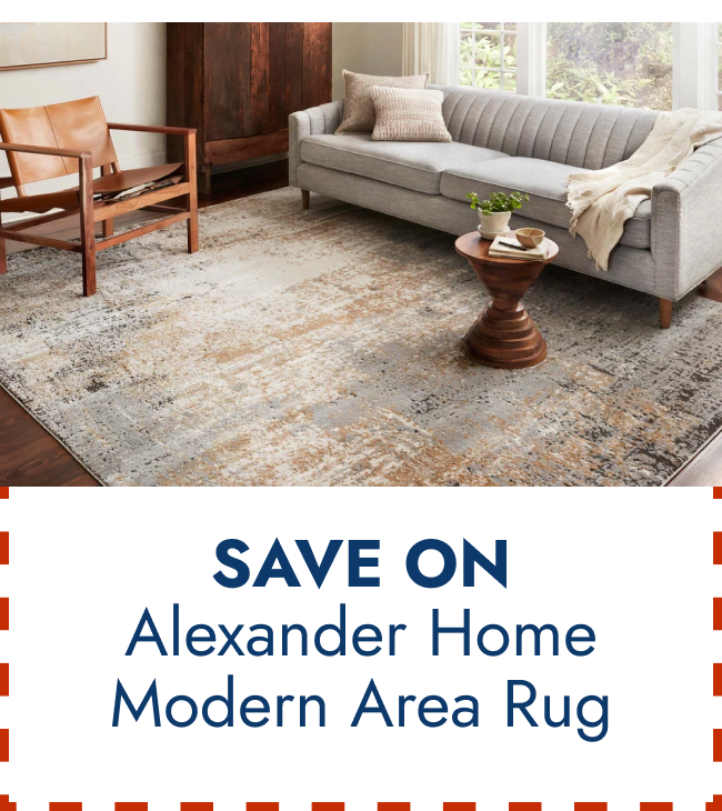 Alexander Home Charlotte Modern Abstract Area Rug