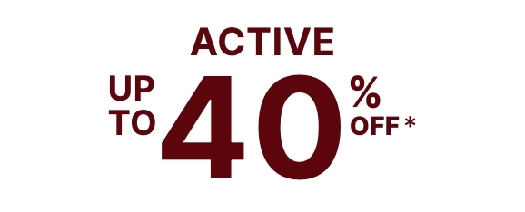Up to 40% off Activewear