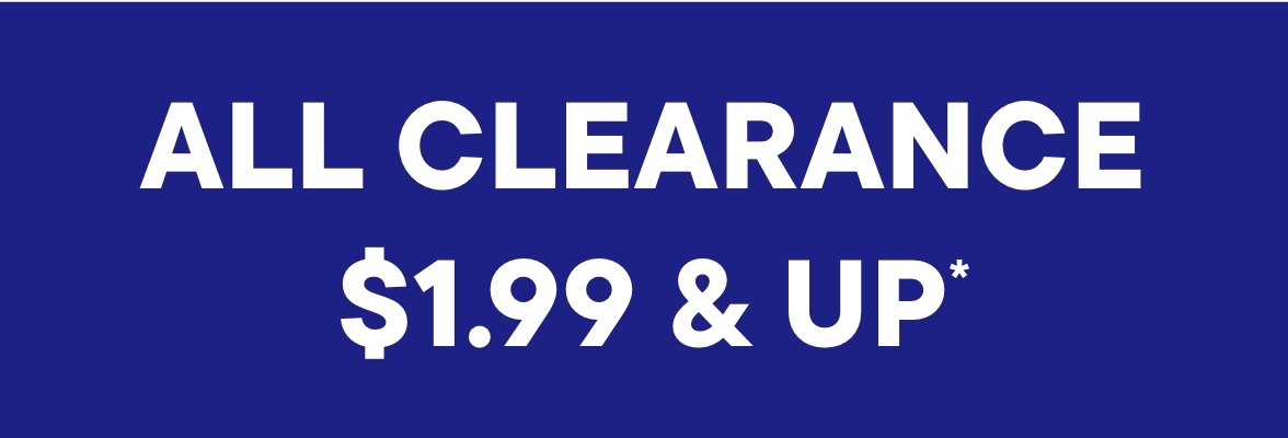 $1.99 & Up Clearance