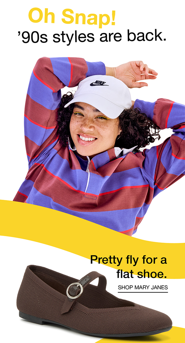 Oh Snap! 90s Styles are Back | Shop Mary Janes