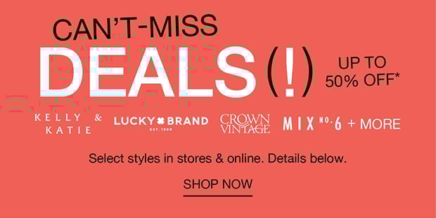 Can't Miss - Shop Now