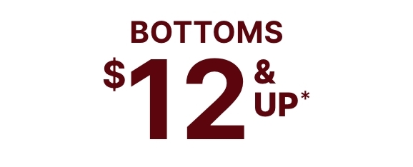 $12 & Up Uniform Bottoms