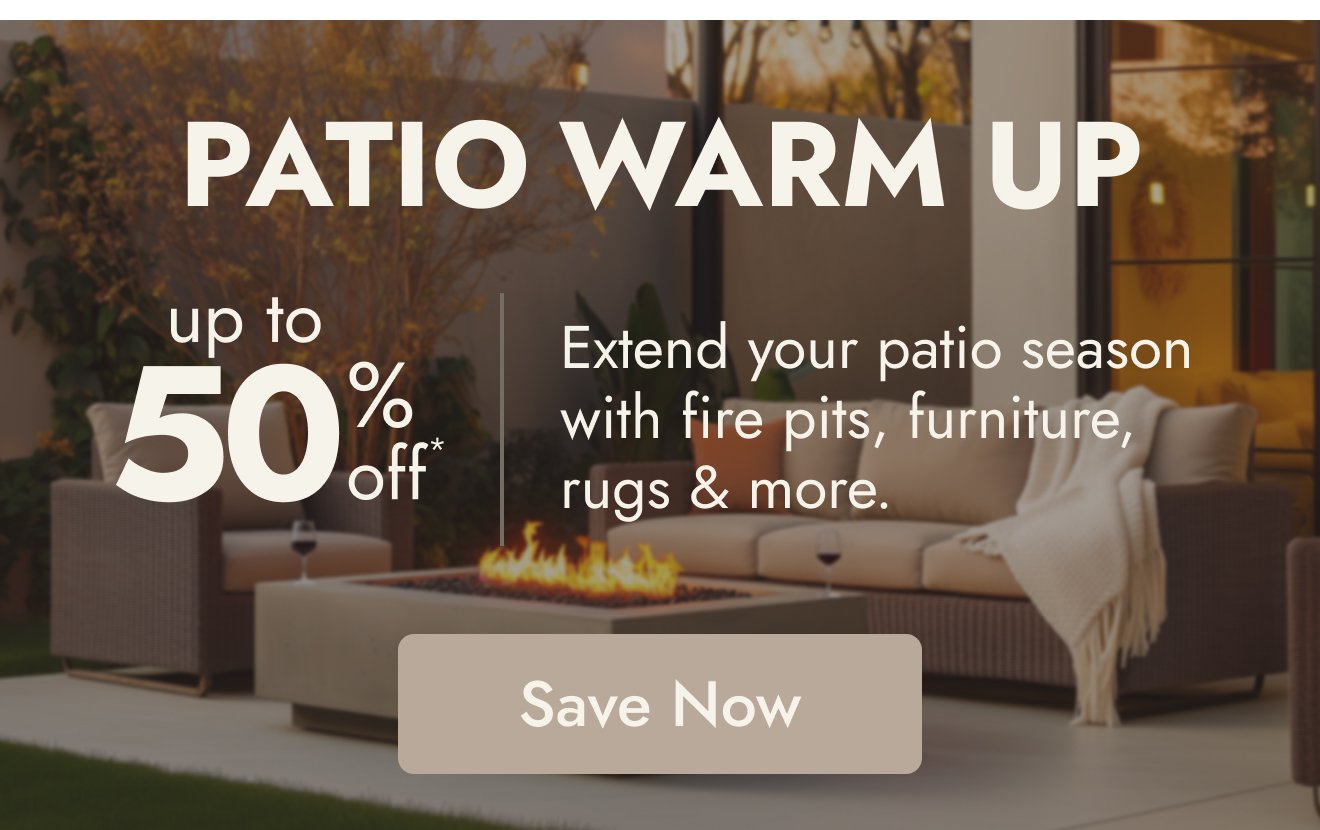 Patio Warm-Up