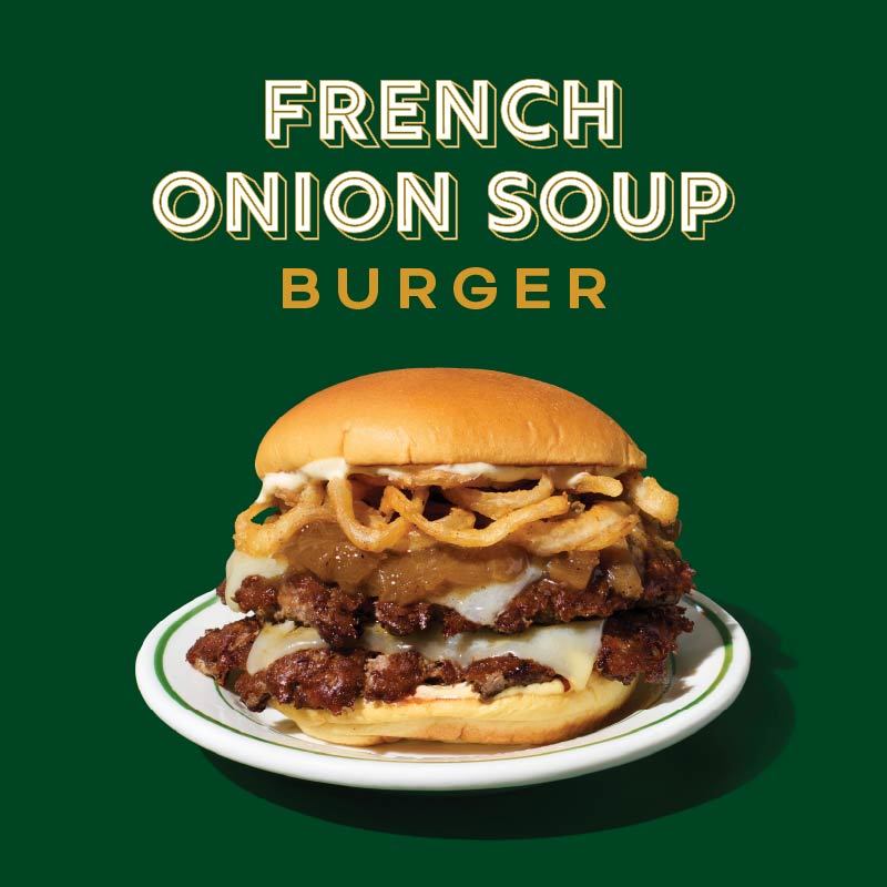 French Onion Soup Burger