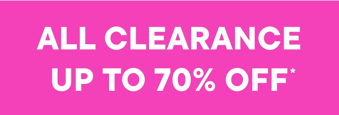 Up to 70% off Clearance