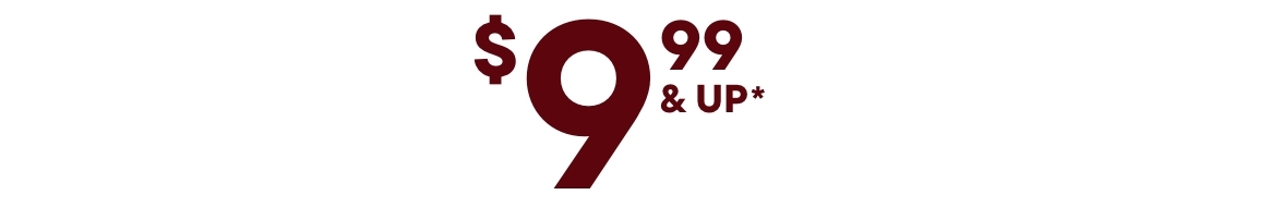 $9.99 & Up Jeans