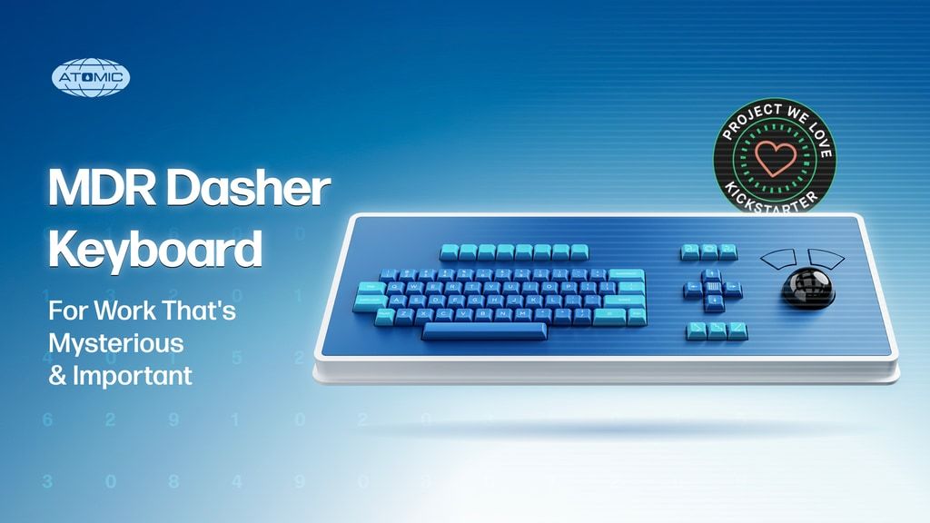 MDR Dasher Keyboard: For Work That's Mysterious & Important