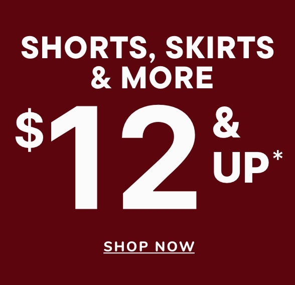 Shop Shorts, Skirts & More