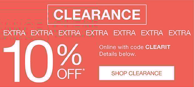 Clearance Extra 10%off - Shop Clearance