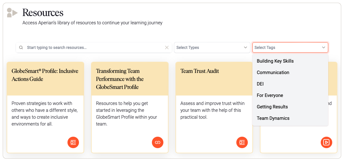Resources page: now live!