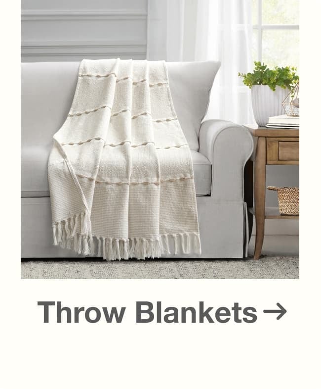 Shop Throw Blankets on Sale