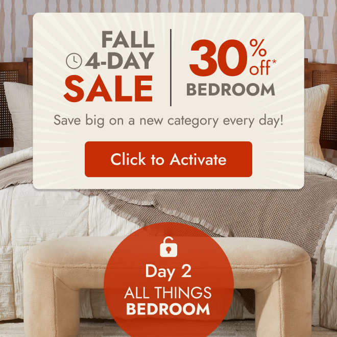 Today’s deal: 30% off bedroom