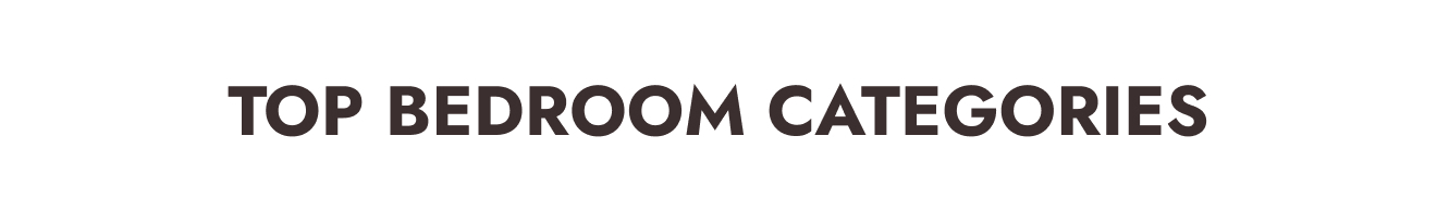 Top Bedroom Categories