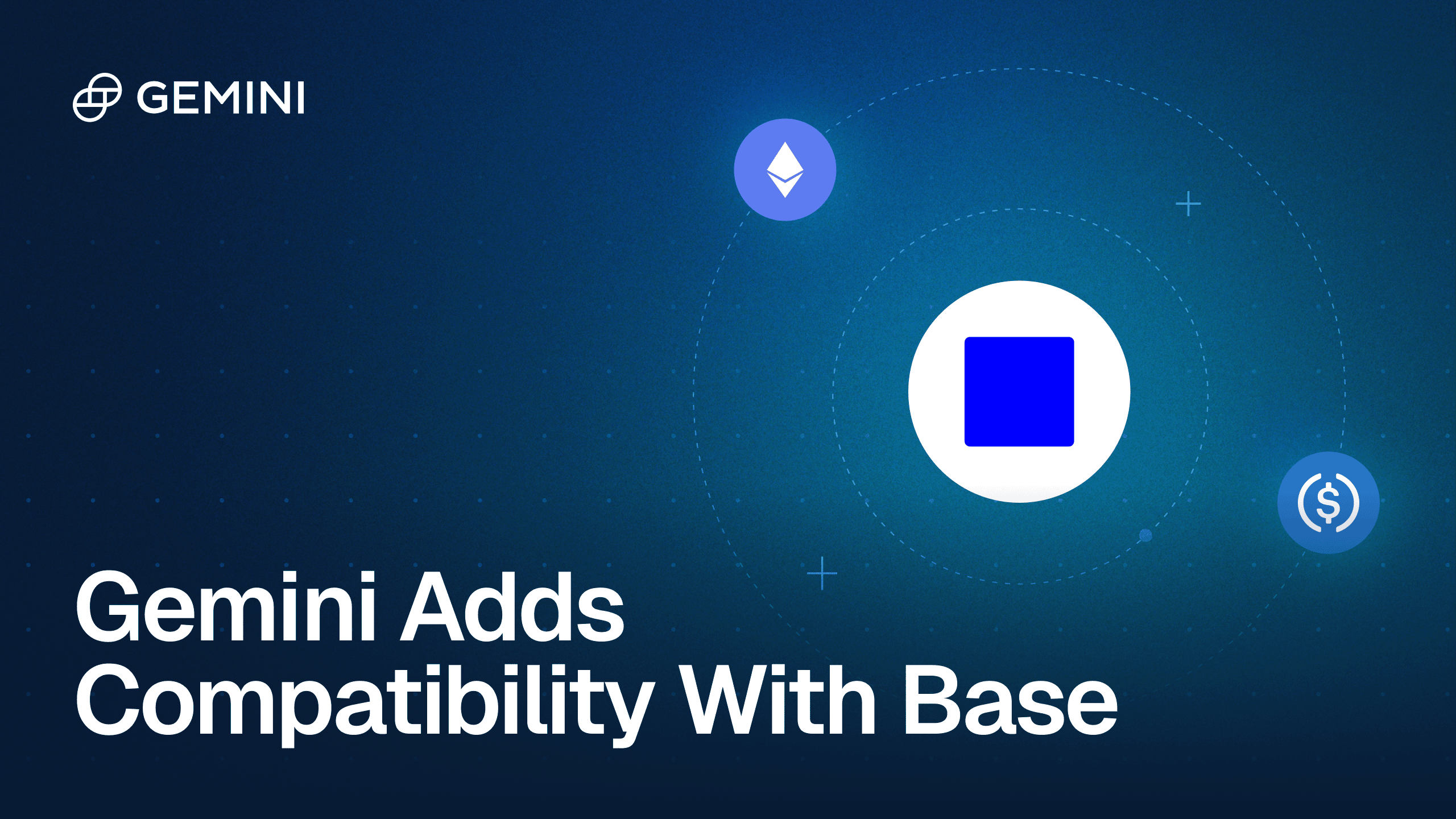 Gemini Now Offers ETH and USDC on Base
