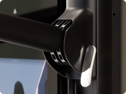 Close-up of Tonal's adjustable arm