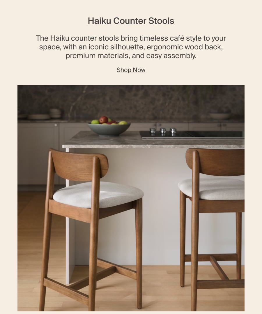 Haiku Counter Stool Haiku Counter Stool