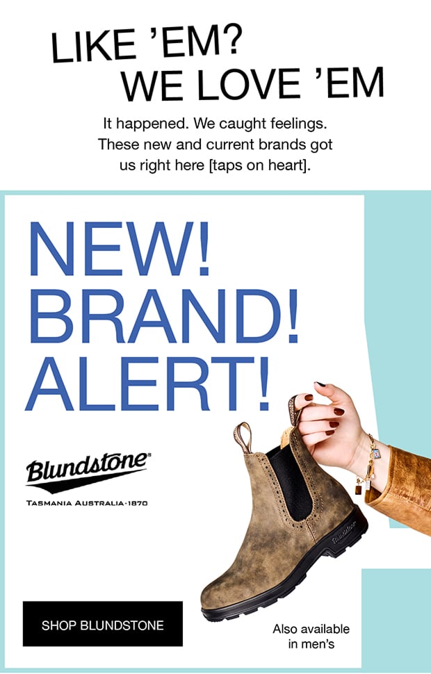 New ! Brand! Alert!