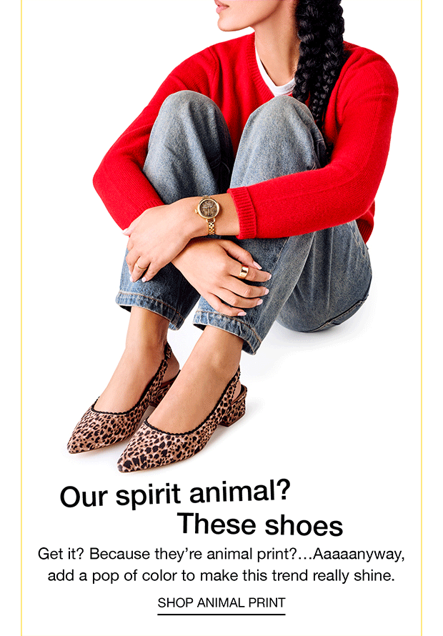 Our spirit animal? - SHOP ANIMAL PRINT