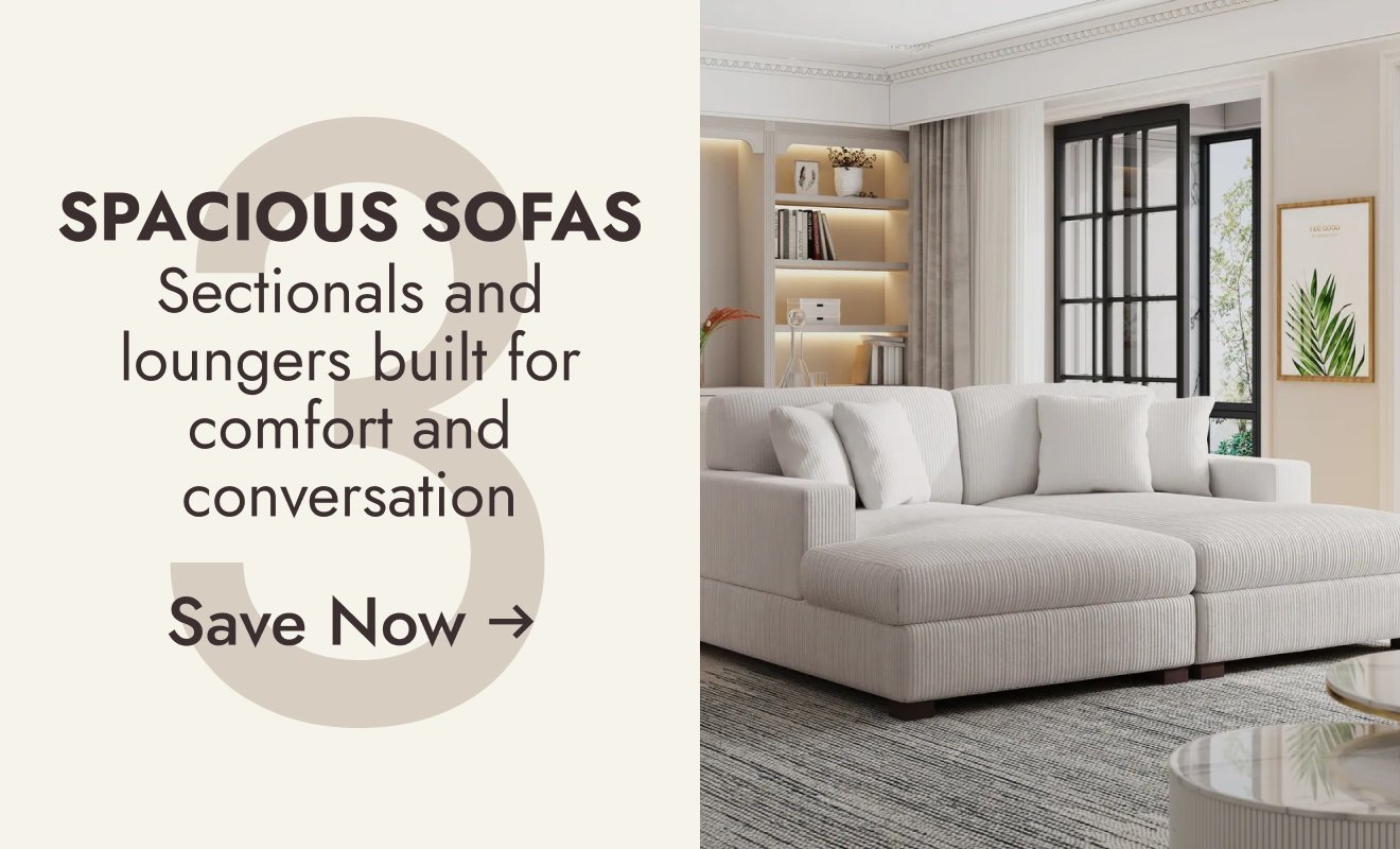 A welcoming sofa